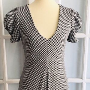 Zara Gingham Midi Dress